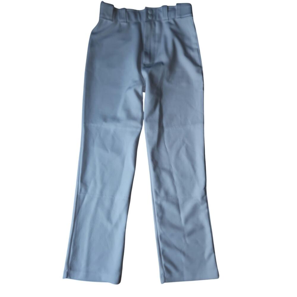 Rawlings Youth White Baseball Pants Semi-Relaxed Fit‎ Full Length Size Large
